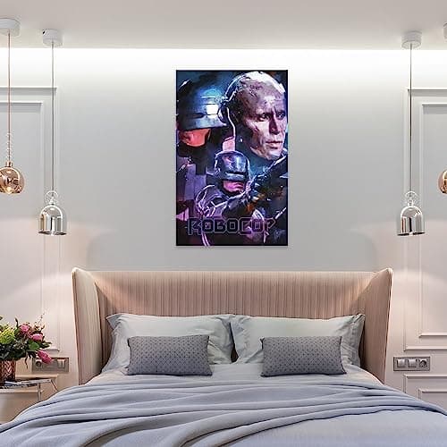 BAOCE Poster de film RoboCop (16) - Impression sur toile - Esthétique - 40 x 60 cm