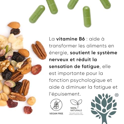 Griffonia 300mg 5-HTP Tryptophane | Avec Agrimony fleur de bach stress anxiété, Vit B6, Moringa BIO | Unique en France | Complément stress anxiété angoisse, BienÊtre Mental | RedMoringa 60 Gélules