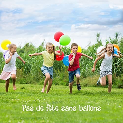 Ballons anniversaire • 100 Pièces • Fabriqué en UE • Ballons BIO Premium • 100% Latex naturel • Ballon gonflable • Ballon baudruche • ballon anniversaire • Ballon Hélium • Bastelbär