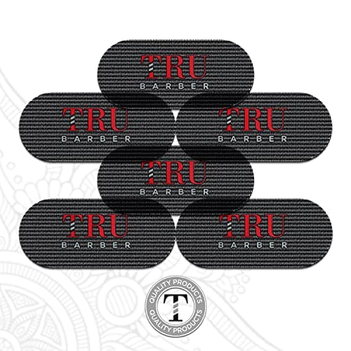 TRU BARBER- Hair Grippers Lot de 6 pinces à cheveux pour homme et femme – Salon et barbier, pinces à cheveux pour le coiffage, pinces à cheveux pince coiffure femme