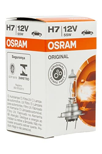 OSRAM OS64210 - Lampe Halogene - Filtre UV H7 12V 55W PX26d, Orange, Boîte pliante