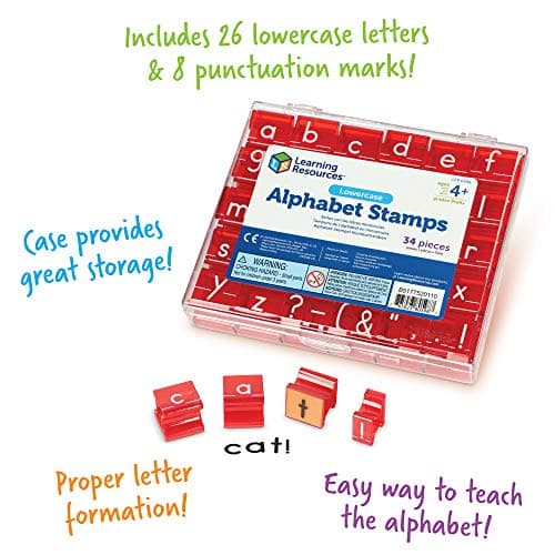 Learning Resources Tampons de l’alphabet en minuscules