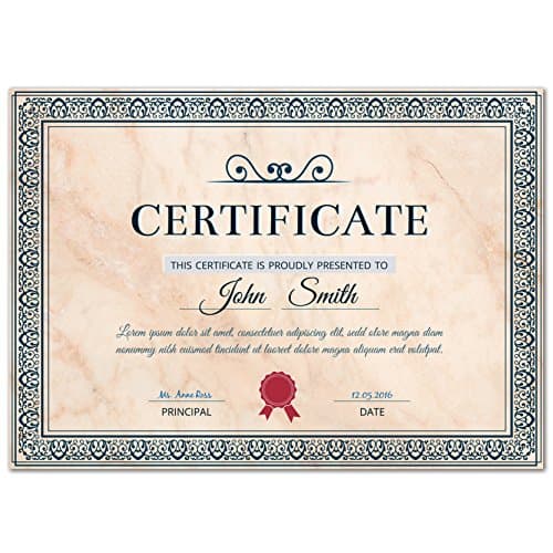 Papeterie Vintage | Papier à Lettre | 50 feuilles| Beige Marbré | Format DIN A4 (21,0 x 29,7 cm) | 90 g/m2 grammage | imprimé recto-verso, convient à toutes les imprimantes