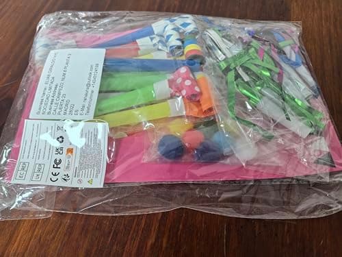 PANSYFEN 27pcs Chapeau Anniversaire Chapeaux de Fête Kit, Party Cône Chapeaux Chapeau de Couronne et Sifflet Colorées pour La Fête D'anniversaire de Fête de Garçon Fille