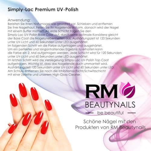 Top Coat Vernis à ongles UV de qualité supérieure 10 ml