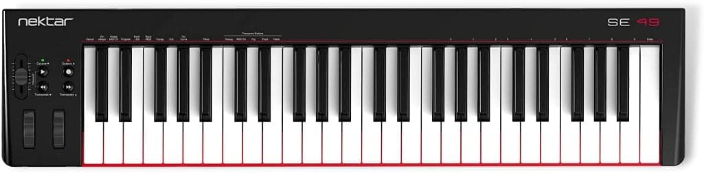 Nektar SE49 Contrôleur de clavier MIDI USB avec intégration Nektar DAW