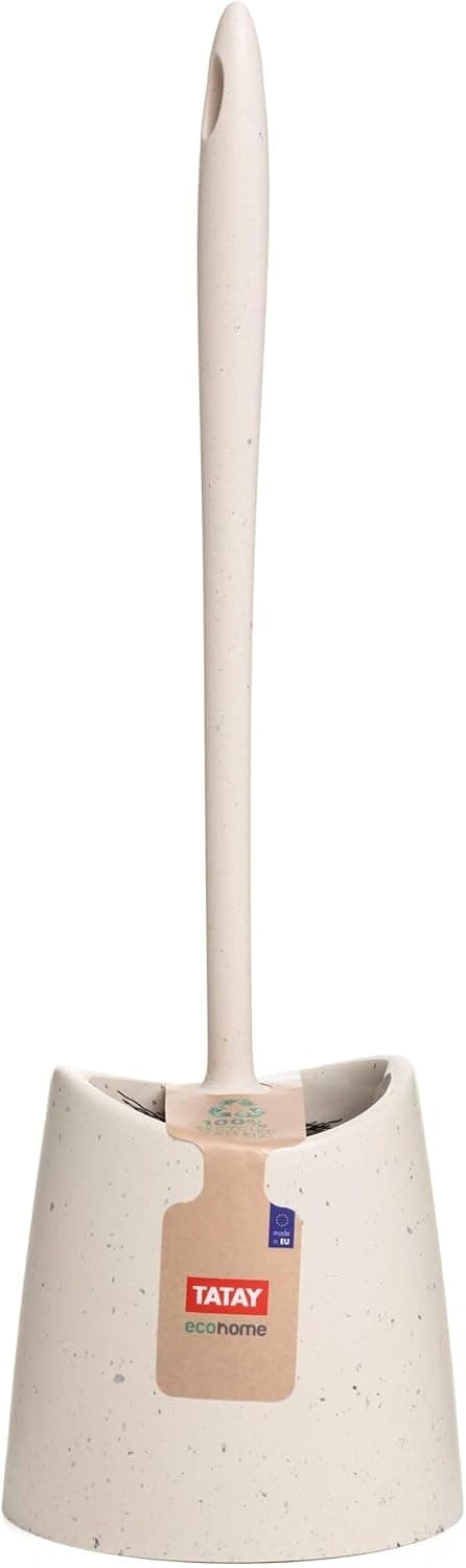 TATAY Brosse Toilettes WC, Brosse Fixe Durable Hygiène, 12 x 12 x 38 cm