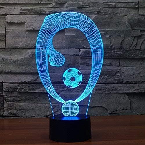 HPBN8 Ltd 3D Jiu Jitsu LED Lampe Art Déco Lampe Lumières LED Décoration Lampes Touch Control 7 Couleurs Change Veilleuse USB Powered Enfants Cadeau Anniversaire Noël Cadeaux