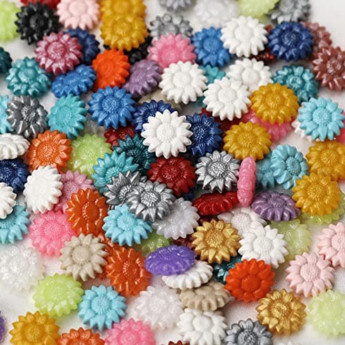 600 Pièces Perles de Cire à Cacheter Tournesol Sceaux de Cire avec 2 Cuillères de Fusion et 4 Bougies de Thé pour Sceller et Décorer des Lettres (Couleurs Mélangées)