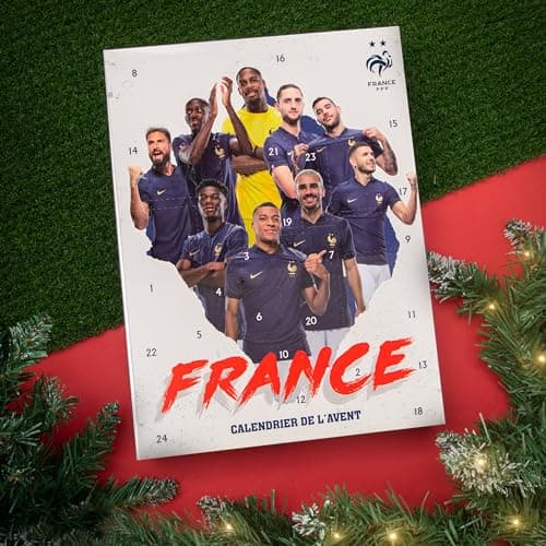 Cinereplicas FFF - Calendrier de l'Avent Équipe de France de Football - Licence officielle