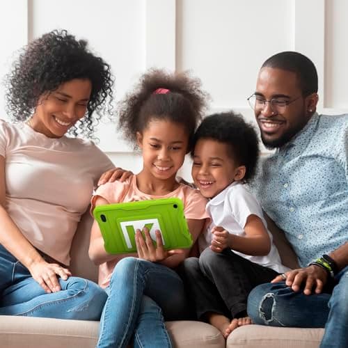 KURIO - La Tablette 7 Pouces Gulli 32Go pour Enfants - Android 13 - Contrôle Parental Personnalisable & navigateur sécurisé - Vidéos héros Gulli + 100 apps & Jeux éducatifs pré-chargés
