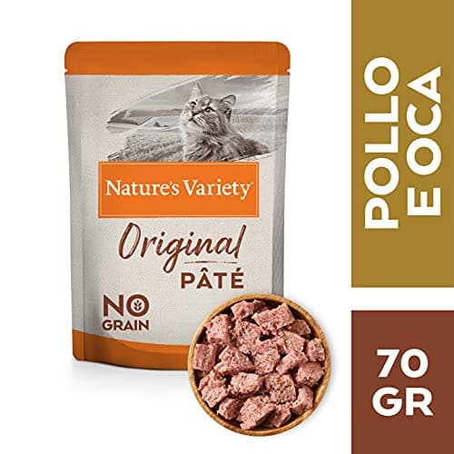 Natures Variety Original No Grain - Emballage multiple de pâtés pour chats adultes - 3 emballages multiples de (12 x 70 g)- lot de 3