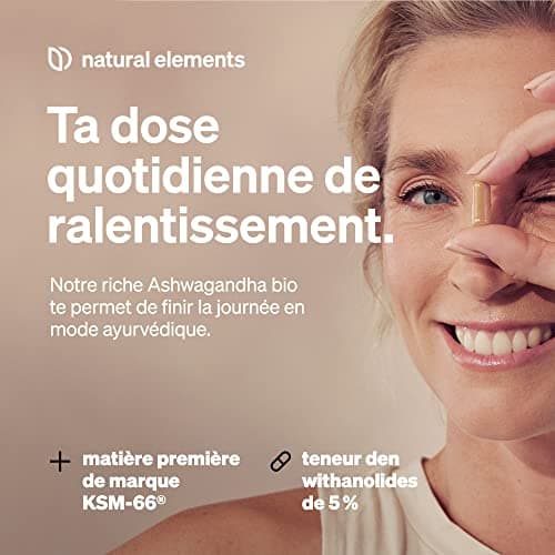 Ashwagandha Bio KSM-66 en Gélules Extra Fort 600mg par dose journalière – 180 Gélules Vegan – 100% Végétalien Certifiée Sans Additifs Artificiels