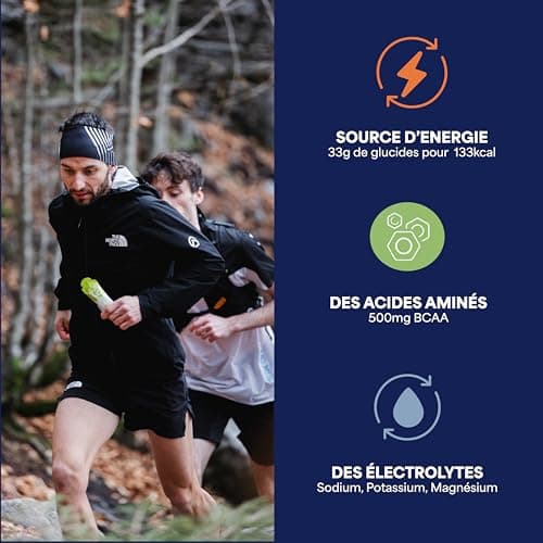 TA ENERGY - Gel Energétique - Mandarin Orange x24 - Energie - Sodium - BCAA - Antioxydants - Idéal pendant les activités sportives 133Kcal