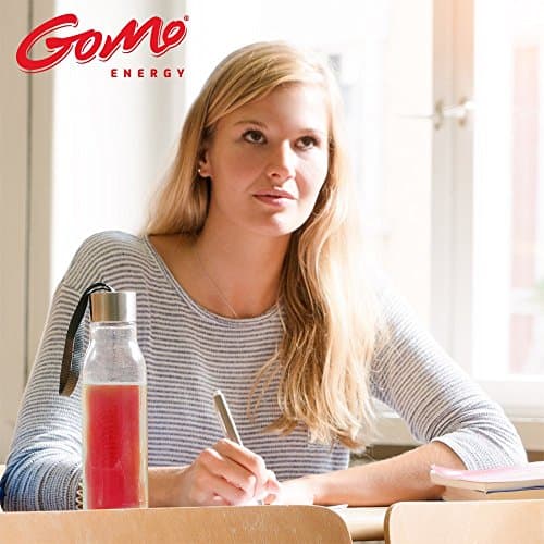 GoMo ENERGY® Boisson de vitalité 100% naturelle |Amélioration de l’endurance sans sucre | Plus d’énergie et de concentration | Végane hypocalorique édulcorée avec stevia | PINK GRAPEFRUIT 30 portions