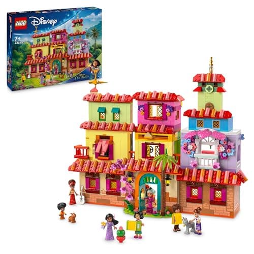 LEGO ǀ Disney Encanto La Maison Magique des Madrigal, Set de Construction pour Enfants avec Une Mini-poupée Mirabel, Jouet Amusant pour Les Filles et Garçons de 7 Ans et Plus 43245
