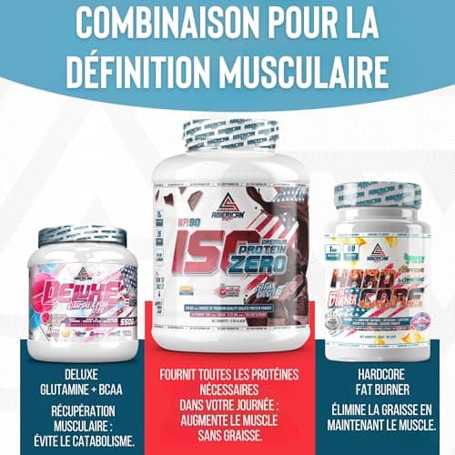 AS American Suplement | Iso Whey Zero 2 kg | Whey Isolate 0% Sucres et 0% Matières grasses | Proteines Musculation | Évite le catabolisme | Whey Protein Isolate | Faible en Glucides (2 kg, Cookies)
