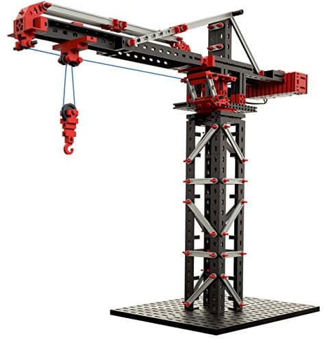 fischertechnik Mechanic & Static 2, 536622 – kit de Construction pour Enfants, Jeu éducatif, 30 modèles, à partir de 9 Ans, Noir