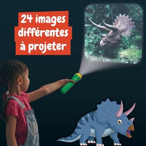 Science4you Explorateur de Jurassic World - Jeu Dinosaure + Kit Science, Jouet de Dinosaure avec 24+ Expériences pour Enfants, Cadeau pour Garçon et Fille 4 5 6+ Ans