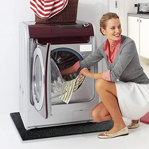 KARAT – Tapis Anti-Vibrations Machines à Laver, sèche-Linge – Personalisable, Isolante, Insonorisante – Qualité Allemande – Matelas d'isolation Acoustique, résistant -30°C/100°C - 60x60 cm | 5 mm