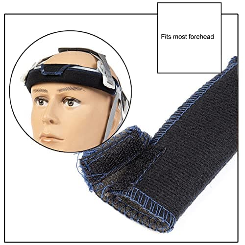 Lot de 2 Bandeau de Transpiration pour Casque de Sécurité Absorbant la Transpiration et Protégeant la Tête avec Un Coussin Anti Sueur, Confortable et Respirant pour Casque de Sécurité Lavable