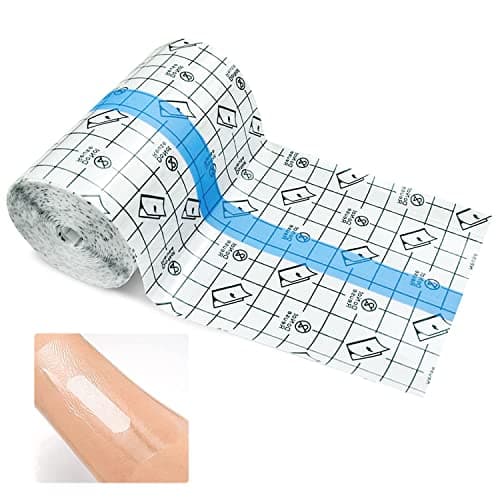 10CM x 10M Pansement Tatouage, Transparent Pansement Waterproof, Pansement Etanche,Pansement Tatouage Waterproof, Pansement Transparent Convient pour Sport Douche Protéger Tatouage