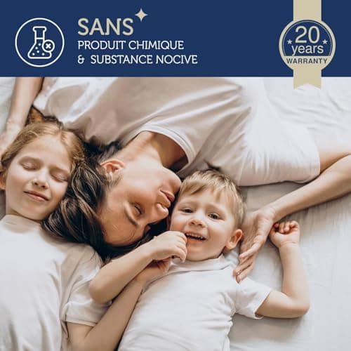 Beddy-Bye Protege Matelas 140x190 Impermeable Respirant Infroissable Certifié Oeko-Tex - Alese 140x190 Impermeable avec 4 Coins Élastiques Éco-Responsable - Blanc
