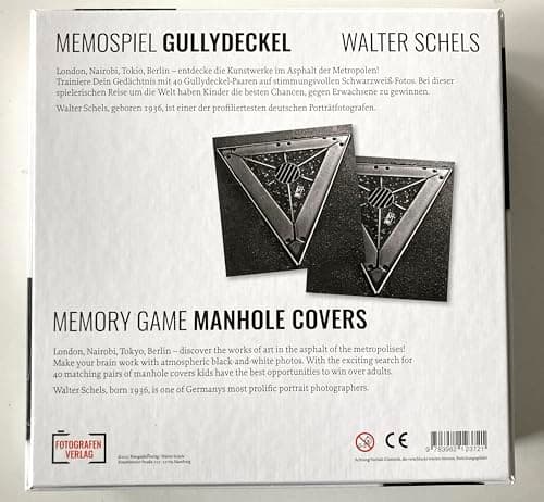 Fotografenverlag GULLYDECKEL Plaques d'égout – Jeu de mémoire
