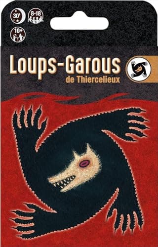 Loups-Garous de Thiercelieux - Nouvelle Édition 2021 - Jeu de Société de Bluff pour Adultes et Enfants dès 10 ans - Jeu d'Ambiance de 8 à 18 joueurs - Jeu de Rôles en Version Française - 30 min