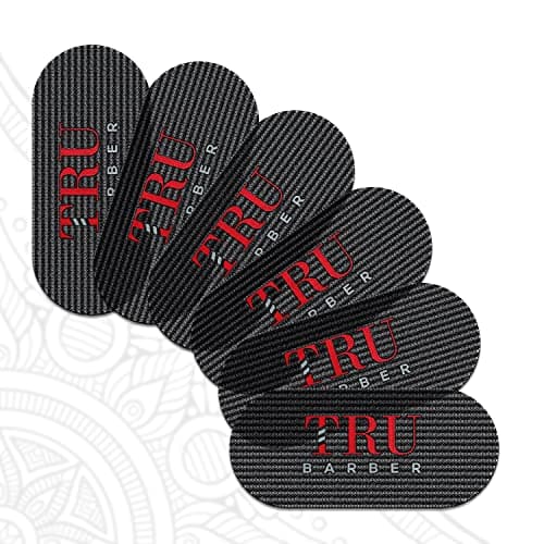 TRU BARBER- Hair Grippers Lot de 6 pinces à cheveux pour homme et femme – Salon et barbier, pinces à cheveux pour le coiffage, pinces à cheveux pince coiffure femme