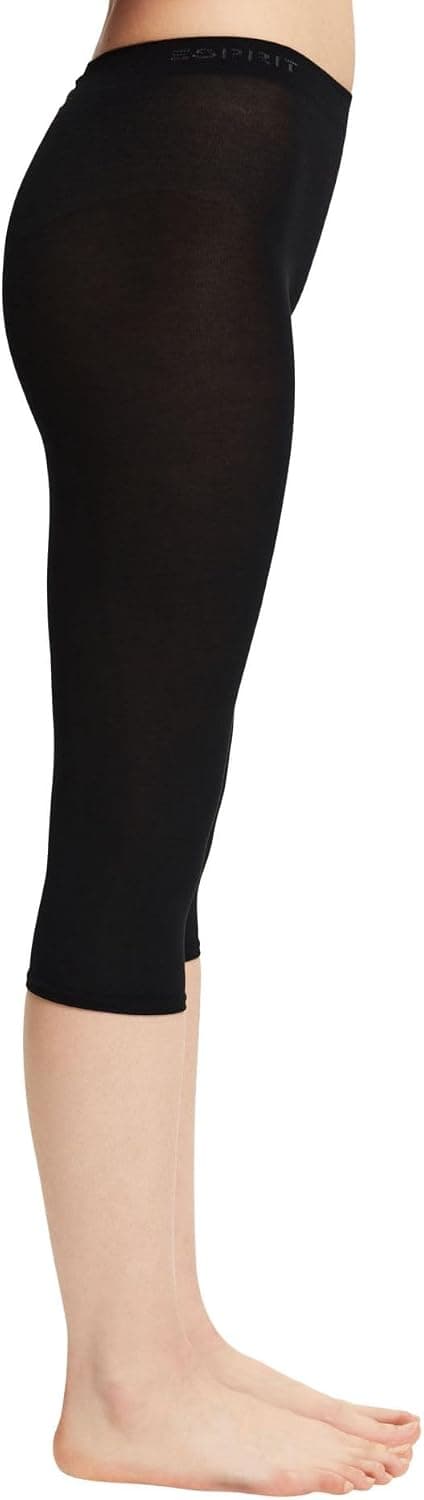 ESPRIT femme Cotton Capri leggings opaques respirant
