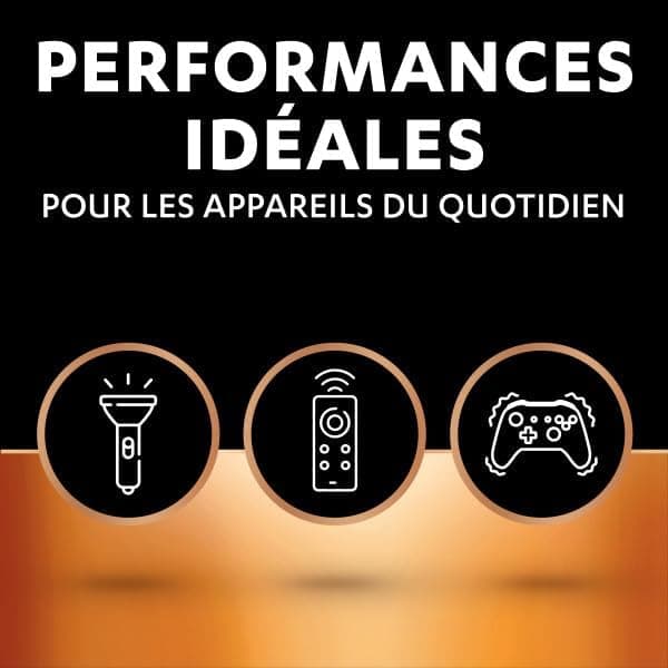 DURACELL D Plus Piles Alcalines (Lot de 4) 1.5V, LR20 | Durée de vie garantie à 100% - Idéales pour les appareils du quotidien - Emballage 0% plastique - Conservation 10 ans