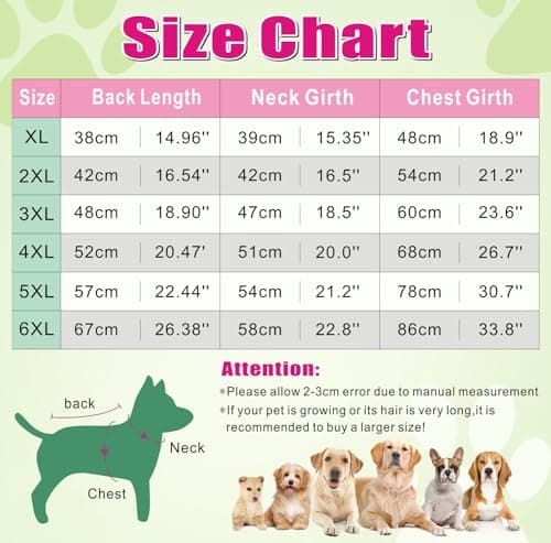 Oslueidy Manteau Imperméable pour Chien,Veste Chaude d'hiver Vêtements pour Animaux de Compagnie Coupe Manteau Chiens pour Le Petit Moyen Grande Chien (2XL, Vert)