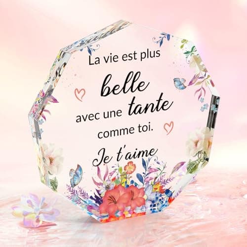 Cadeau Tata Cadeau Tante Original Acrylique Cadeau Pour Tata Idee Cadeau Tata Anniversaire Cadeau Tante Anniversaire Cadeau Pour Tante Cadeau Anniversaire Tante Tata Cadeau Tata Noel Cadeau Noel Tante