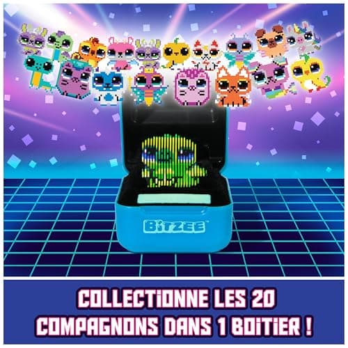 Bitzee Magicals - Mon Animal Interactif Bitzee - Animal Digital 3D Que Vous Pouvez Vraiment Toucher - Boîtier Electronique 20 Animaux Interactifs - Sons Réactions Et Jeux - Jeu pour Enfant 5 et +
