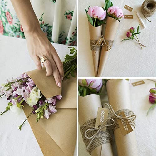 50 Feuilles Papier Kraft A4,150 g/m2 Papier Craft Papier Kraft pour Impression,Marron Papier Kraft A4 Pour travaux manuels, invitations de mariage,cartes de menu