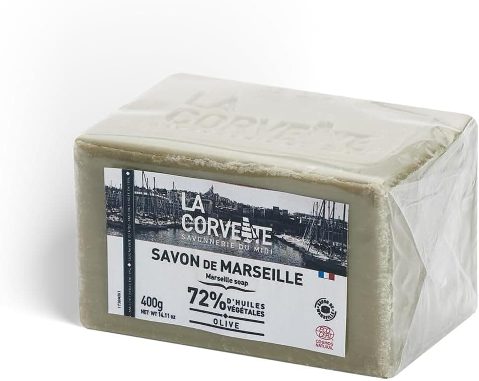 La Corvette Cube de Savon de Marseille Olive Ecocert 400 g