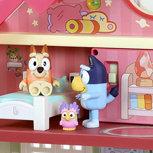BlueY Maison de (lumières et Sons) avec Accessoires et Deux Figurines articulées