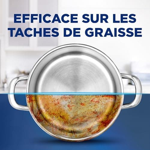 Finish Quantum Infinity Shine Pastilles Lave-Vaisselle, Elimine Les Taches Tenaces, 166 Capsules