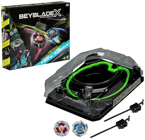 Beyblade X Set de Combat Xtreme, Jouet pour Garçons et Filles dès 8 Ans, Toupie Détachable pour la Compétition à Collectionner, Idée Cadeaux de Noël pour Enfants
