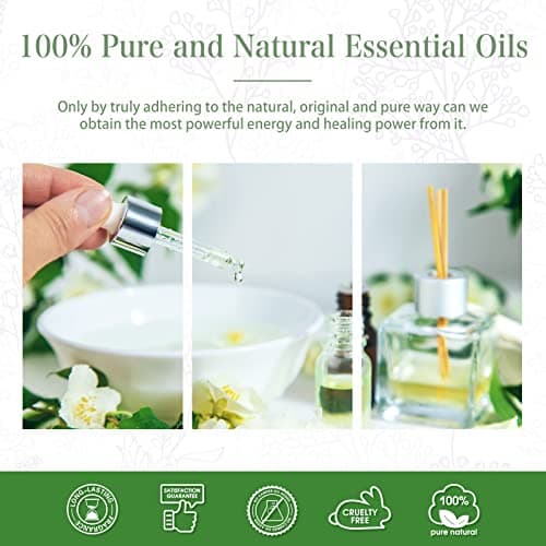 PHATOIL Huile Essentielle Vanille 100 ML, Huile Essentielle Pure Naturelle pour Diffuseur Humidificateur, Huile de Vanille pour Aromathérapie