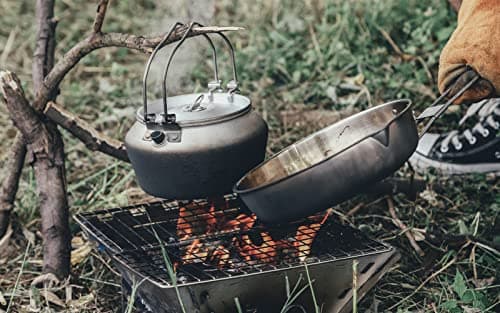 Fire-Maple Nimbus 1.2L Bouilloire Portable en Aluminium pour Camping, Cafetière pour l'extérieur, Bushcraft et l'ultraléger