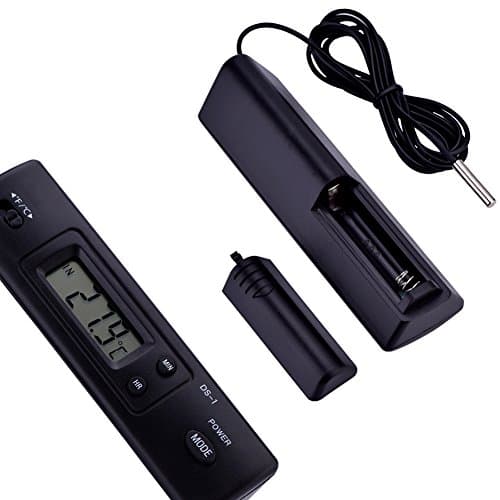 Capteur de sonde de thermomètre de compteur de température électronique LCD Digital Delaman câblé pour réfrigérateur