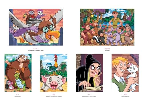 Coloriages mystères Disney - Les Grands classiques Tome 11