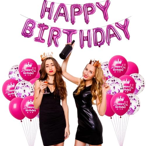 Ballon rose 11 ans anniversaire Hot Pink Ballon d'anniversaire 11 ans rose Ballon 11 ans fille anniversaire Decoration 11 anniversaire Fille 11 ans Party Deco Rose 11 Ans Décorations anniversaire