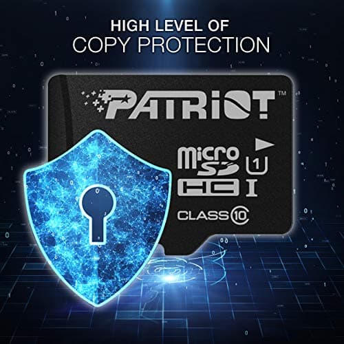 Patriot Memory Carte Mémoire Flash MicroSD LX Serie 128Go - PSF128GMDC10
