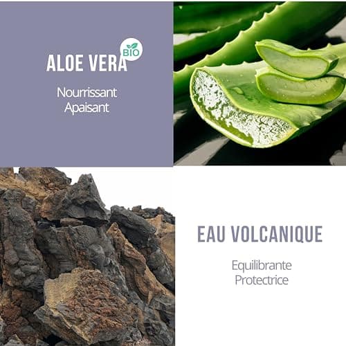 Aquaderma Crème Mains Beurre de Karité & Aloe Vera BIO 50ml - 99% Origine Naturelle & Made in France - Hydrate et Protège Durablement Mains et Ongles - Enrichie en Eau Volcanique d'Auvergne
