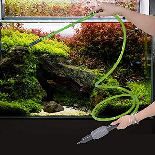 boxtech Aquarium Changer l'eau, Kit de Nettoyage pour Gravier d'aquarium avec Siphon pour Changer l'eau et Nettoyer Le Sable