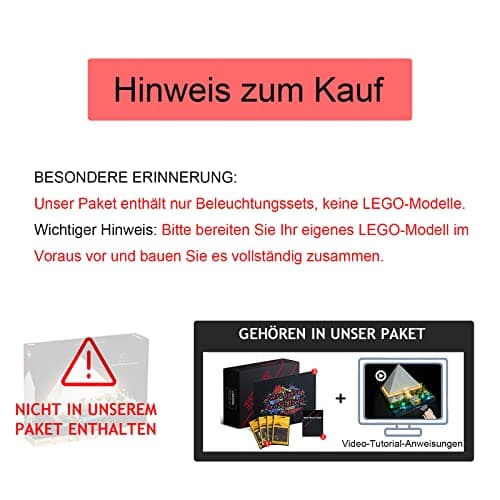 Kit d'éclairage LED pour Lego 21058 Architecture Cheops Pyramid Kit de Construction (lumières Uniquement) Kit d'éclairage télécommandé Compatible avec Lego La Grande Pyramide de Gizeh