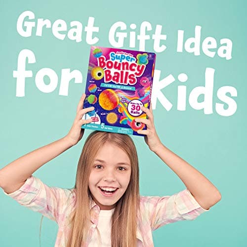 Dr. Daz - Bricolage balles rebondissantes Lot de 20 balles Multicolores pour Enfants à partir de 7 8 9 10 Ans